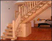 Rustic Wood Stairways